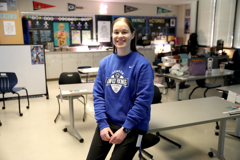 Cailla Swanson is a learning behavior specialist at Geneva High School.