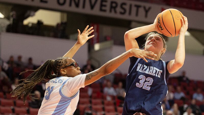 Stella Sakalas’ 30 points power Nazareth past Belleville East in IHSA Class 4A state semifinal