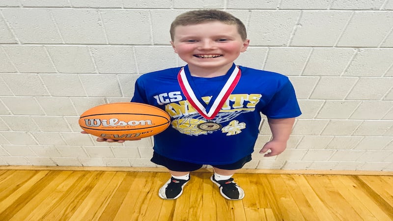 Immaculate Conception School’s Andrew Wiley earns second place in state free throw competition
