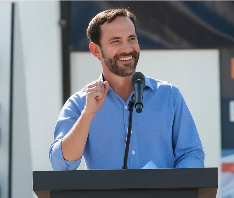 U.S. Rep. Jason Crow, D-Colorado, will be the keynote speaker at the Kane County Democrats' Truman Dinner March 8. Crow joined with five other Democratic lawmakers to make a video telling members of the military that they do not have to obey illegal orders.