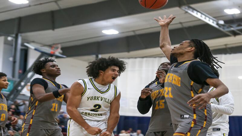 Photos: Yorkville Christian vs. Christ the King boys basketball