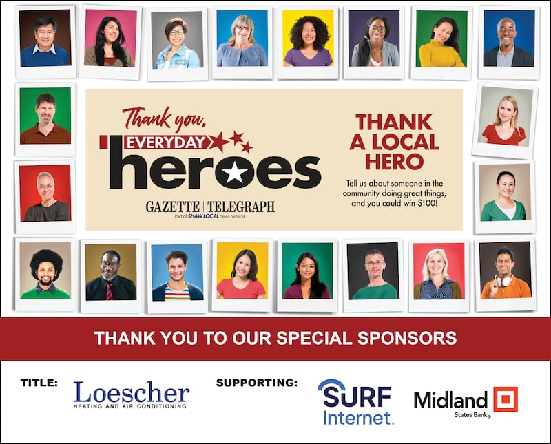 Thank you, Everyday Heroes Header - SVM