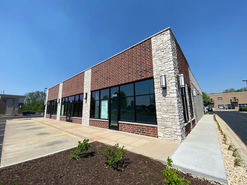A former Advance Auto Parts story, 2151 Sycamore Road in DeKalb, could turn into a drive-thru smoothie restaurant. The building proposal, shown here on Friday, May 15, 2026, will be the focus of a DeKalb Planning and Zoning Commission hearing on behalf of Pappas Development.