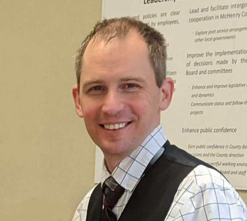 Fox River Grove Grade School District 3 School Board election candidate Jonathan Meshes