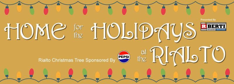 Home for the Holidays, the Rialto Square Theatre’s annual season of festive events, returns Nov. 21.
Photo provided by Heritage Corridor Destinations