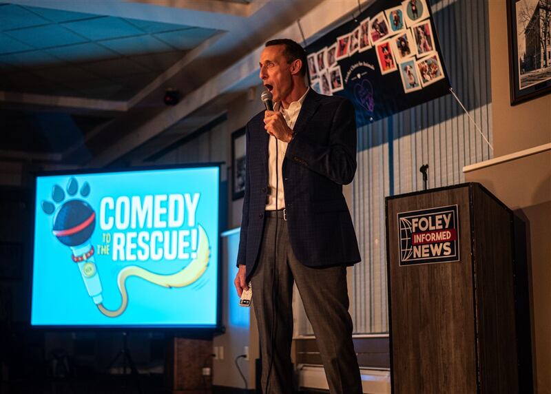 Comedian Clay Foley is set to bring his unique blend of humor and heart to the Granny Rose Animal Shelter’s K-9 Enrichment Center on Saturday, Aug. 16, with his special standup comedy performance, Comedy To The Rescue.