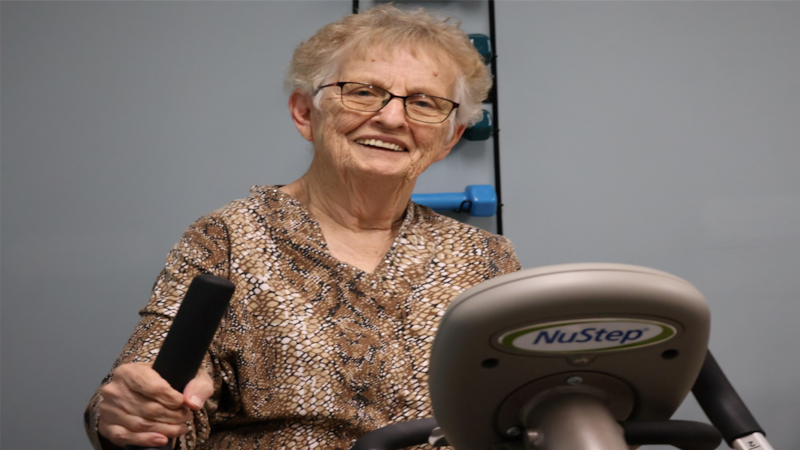 Resthave Care and Rehabilitation receives donations of bird baths, workout equipment