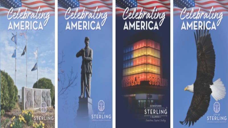City of Sterling and Sterling Main Street unveil Patriotic Banner Series for summer of 2026