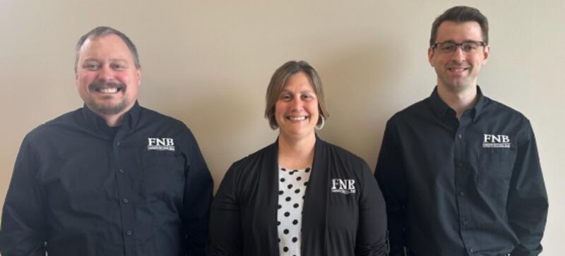 Farmers National Bank has announced the promotions of Prophetstown employees Michael Urish, Tiffany Tipton and Nick Volckmann.