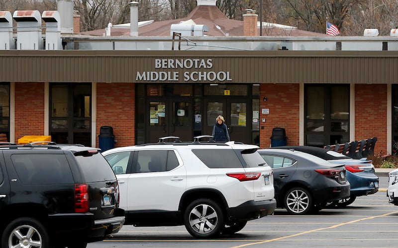Crystal Lake School District 47 has redrawn boundaries for its middle school, which include Bernotas, pictured in November 2024, Lundahl and Hannah Beardsley.