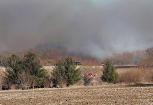 Photos: Bureau County firefighters called to Ohio for large brush fire