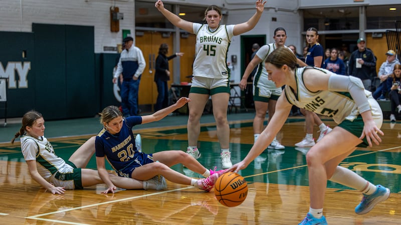 Photos: St. Bede girls basketball takes down Marquette in Friday night showdown