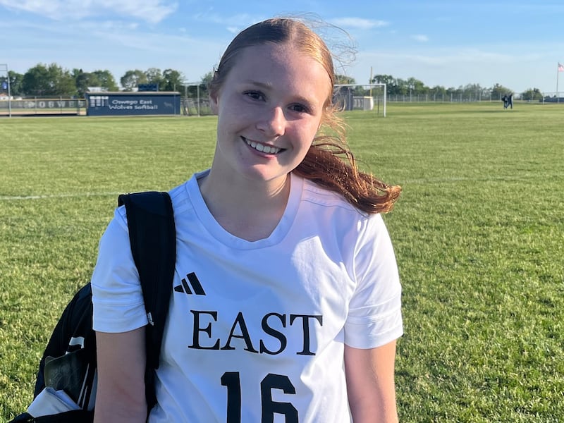 Oswego East freshman Anna Herrmann