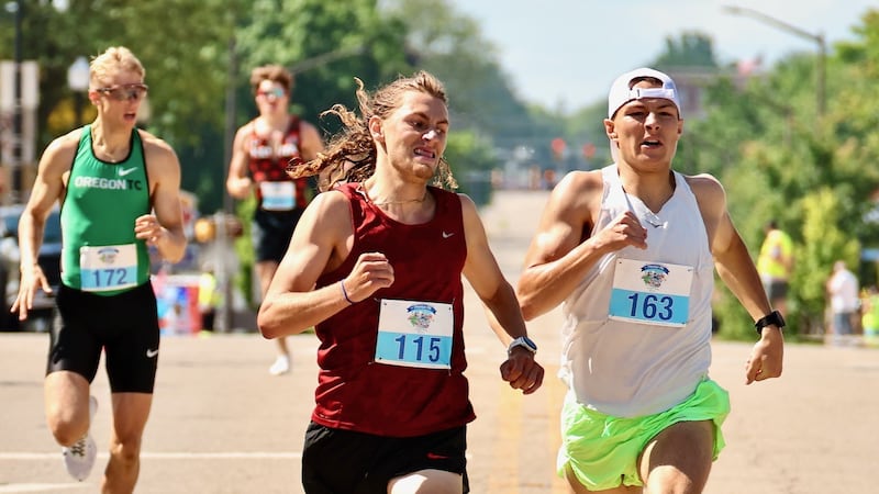 All in a day’s work for Jake Gillum in Princeton Mile