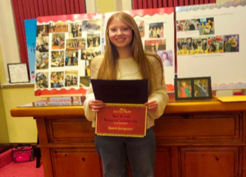 Hannah Barngrover at a production of IVT's "The Lion, The Witch and The Wardrobe," is a recipient of the 2026 Mimi Bryan Memorial Scholarship through the Indian Valley Theatre.