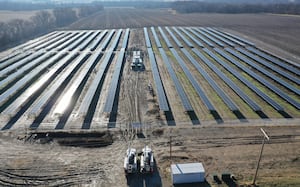 Photos: Bright news for Putnam County as new solar farm wraps up construction