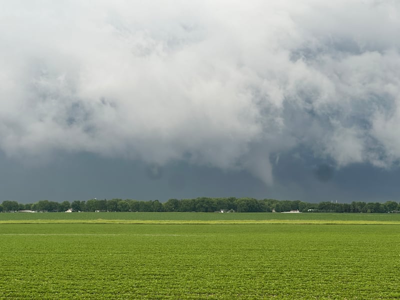 A tornado touched down Thursday afternoon near Streator. There were multiple vortices spotted. A tornado warning is in effect until 6:15 p.m.