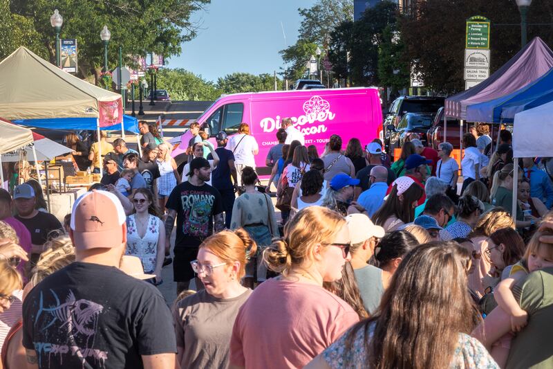 Dixon City Market kicked off its season Wednesday, June 5, 2024 along the riverfront. Hundreds poured into the downtown to shop, grab some food and listen to music.