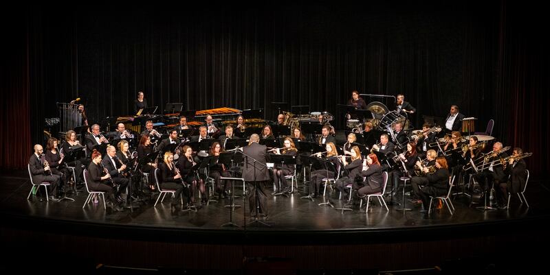 The River Valley Wind Ensemble will perform a free concert at 7 p.m. Friday, April 25, 2025, in the BBCHS Auditorium, in celebration of the group's 20th anniversary.