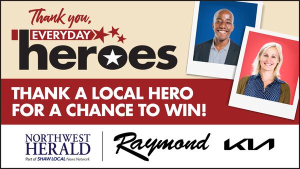 Thank a McHenry County Everyday Hero to win