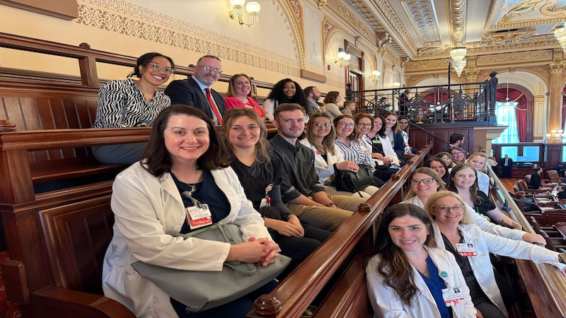 OSF nurses advocate for patients during inaugural Nurses Day at the Capitol