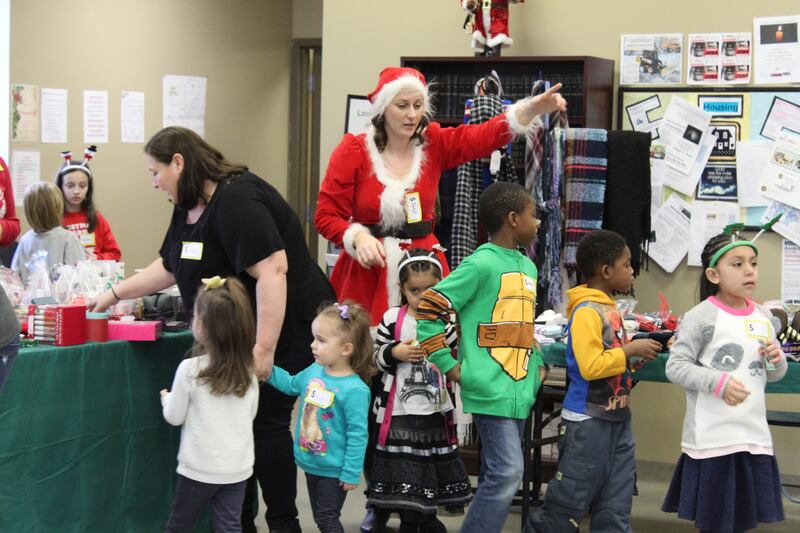 Children at a past Gifts for Guardians event. The program allows children to provide gifts to their parents or guardian. The Will County program has entered its fourth year in 2022.