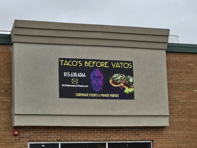 Tacos Before Vatos, a Mexican breakfast and lunch restaurant, recently opened in Crest Hill and is seen on Saturday, March 7, 2026.