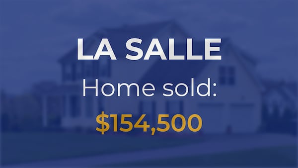 Single-family home in La Salle goes for $154,500