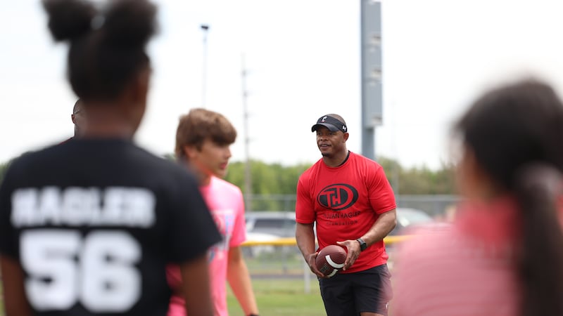 Tyjuan Hagler Foundation continues growth at 18th football and cheer camp