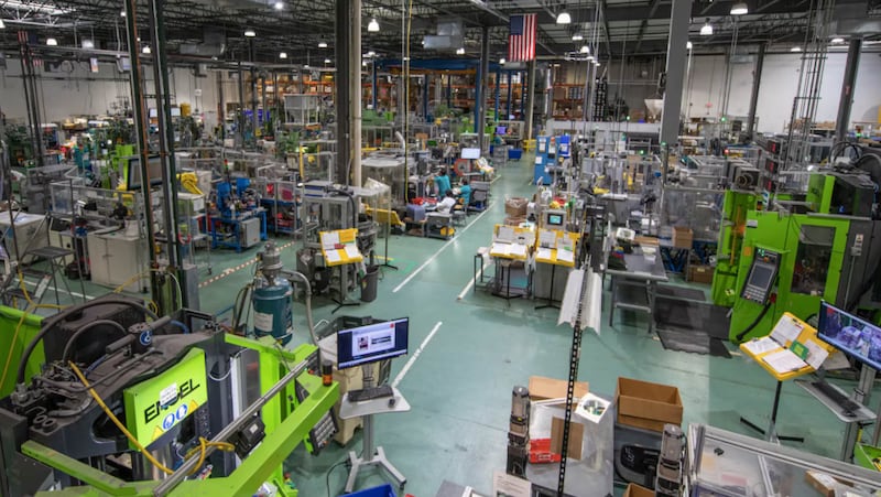 Microplastics Inc. in St. Charles has been acquired by German-based MATEtronix, saving several workers from losing their jobs at the plant.