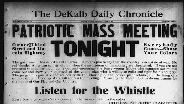 Historical covers for June 21: Patriotic Mass Meeting