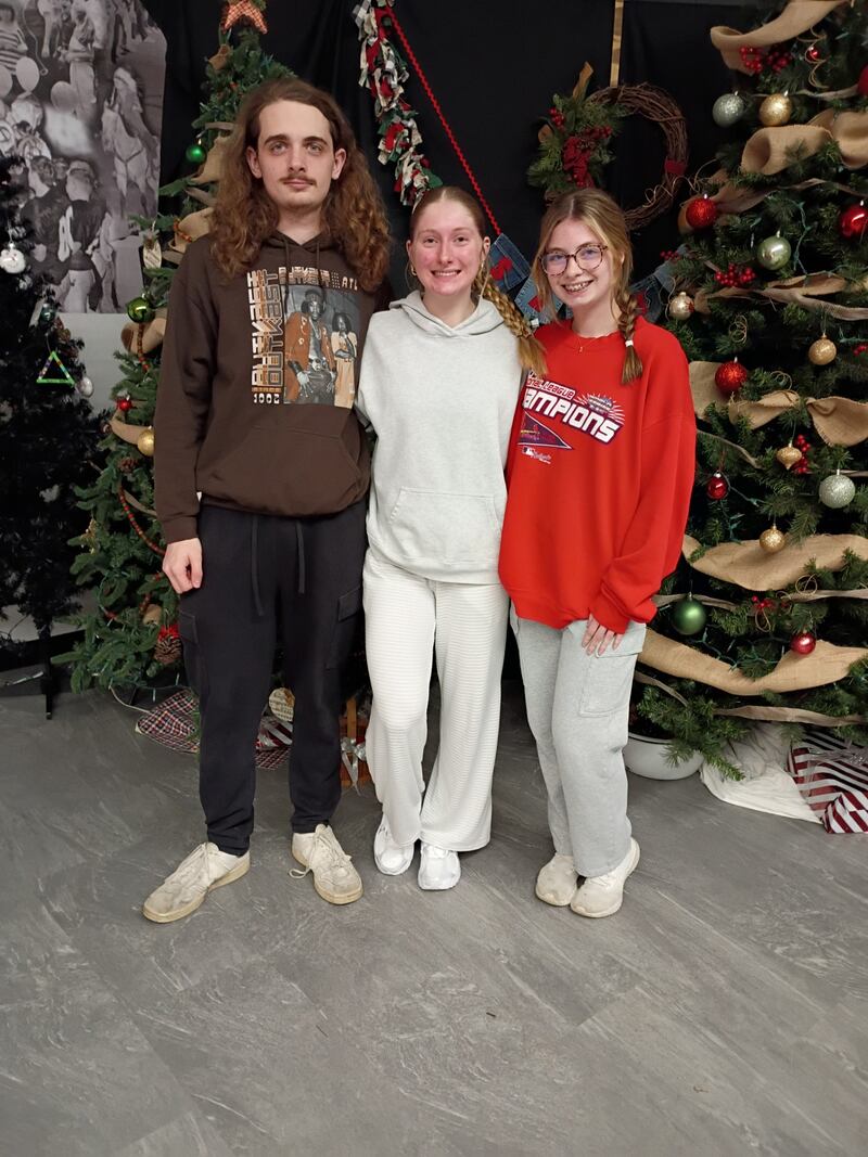 Declan Gilkerson, Jaylei Leininger, Layna Wilcoxen were named Illinois State Scholars.