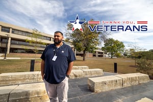 Sauk Valley Community College’s Valdez provides services to veterans, guiding them beyond the classroom