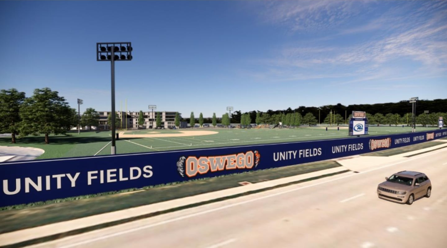 A group of Oswego residents is looking to unite the village, Oswegoland Park District and Oswego School District 308 in order to provide improved sports facilities for local teams while at the same time generating revenues for the taxing bodies.