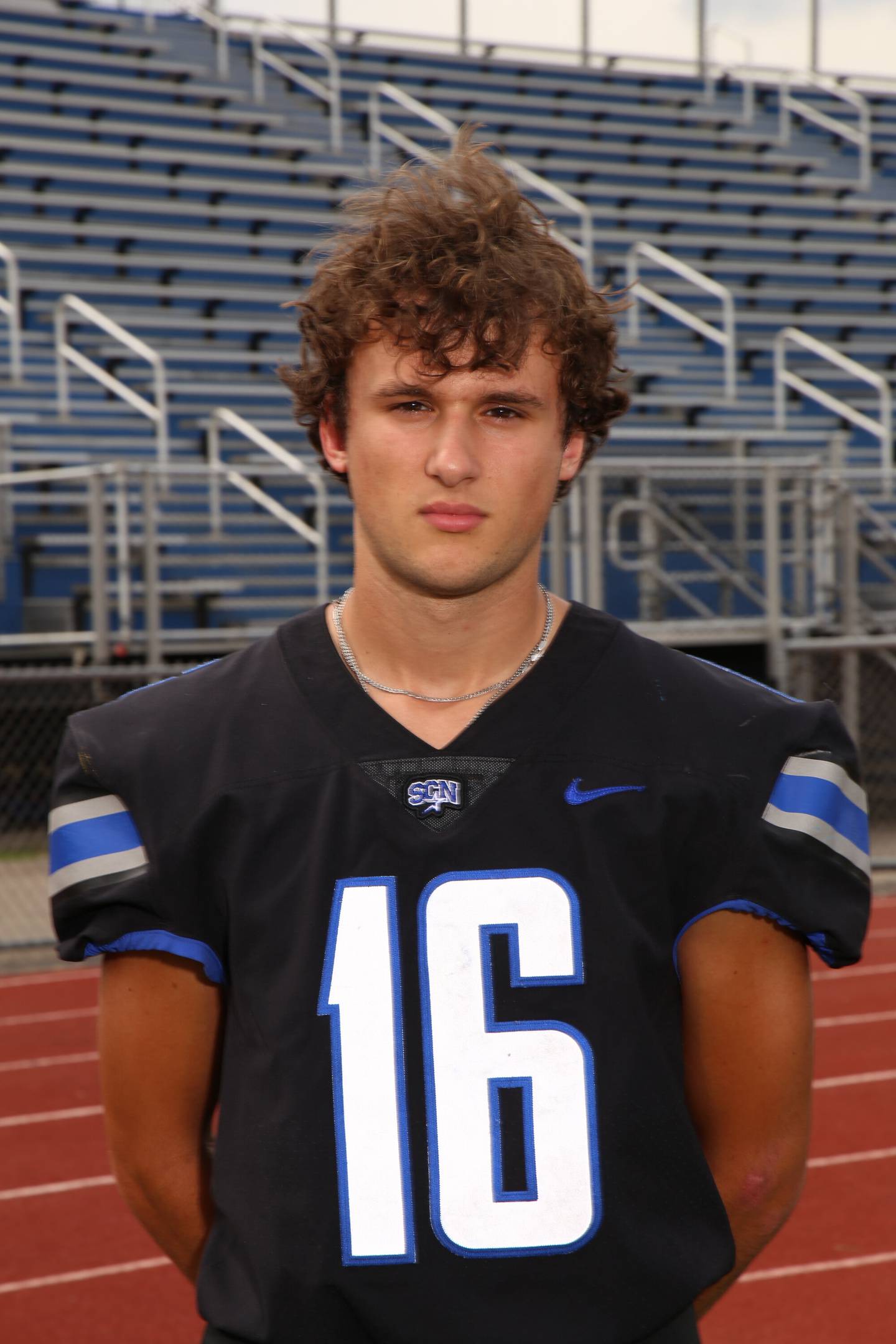 Hunter Lizska. Photo courtesy of St. Charles North athletics.