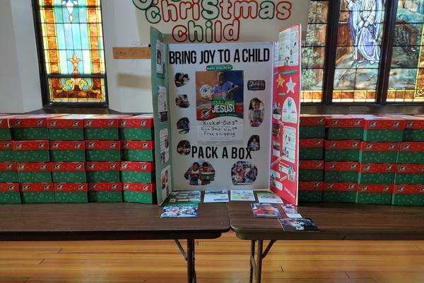 Plano church holding Operation Christmas Child
