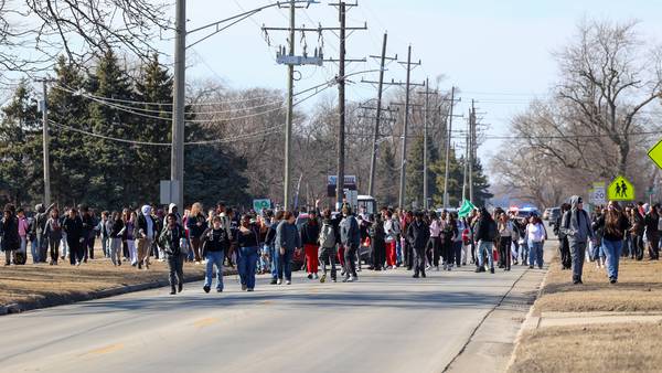 Photos: Kankakee students walkout in protest of ICE