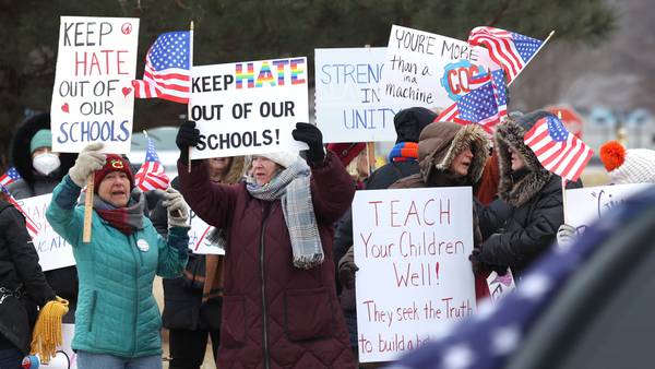 Turning Point USA, history event draws protests in Genoa