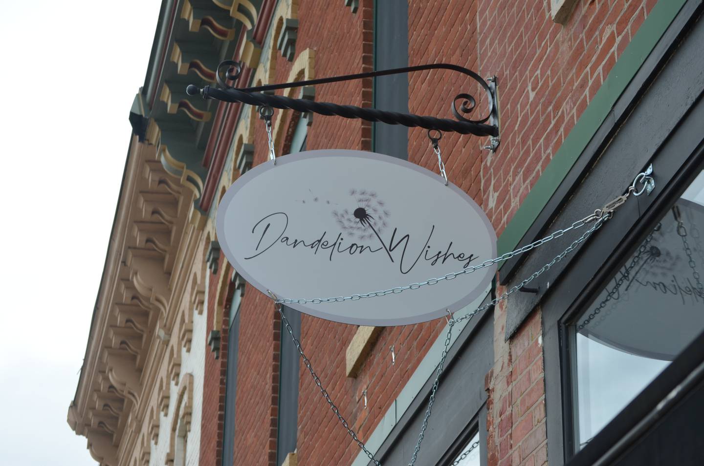 The gift shop Dandelion Wishes is located at 1102 Fourth St. in Fulton.