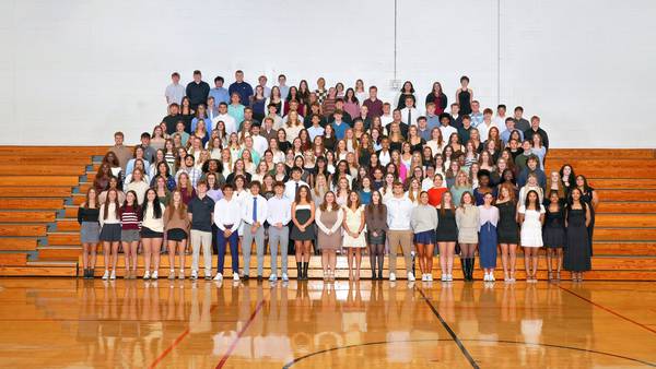 Minooka Community High School’s National Honor Society Inducts New Members