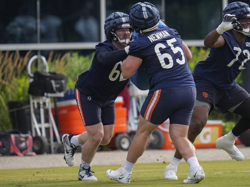 Bears training camp update: Joe Thuney embraces leadership role with Caleb Williams, young linemen