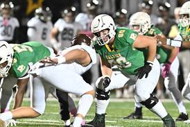 A black belt in taekwondo, Providence’s Bryce Tencza leads dominant offensive front