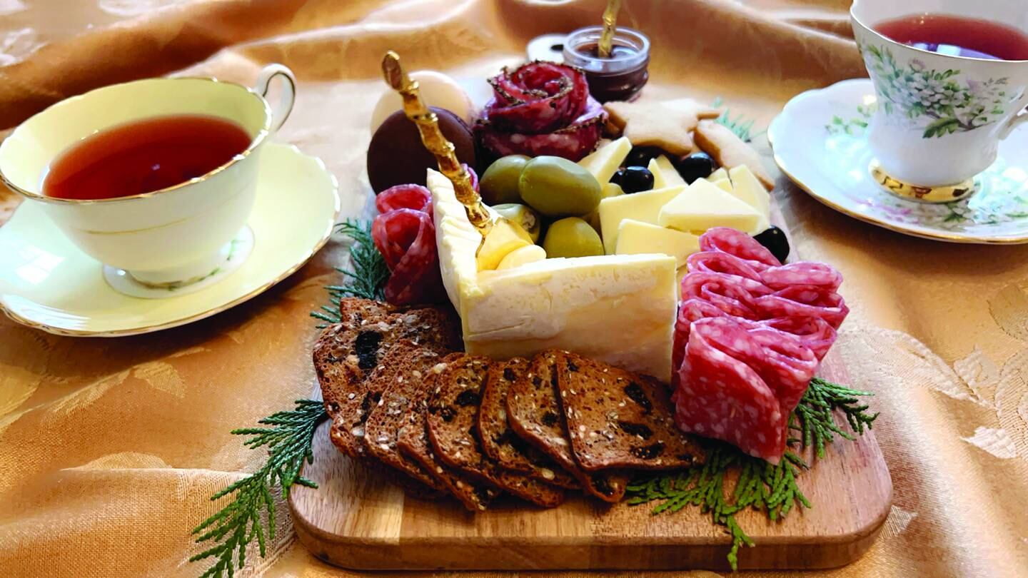 Charcuterie board from The Eventful Experience