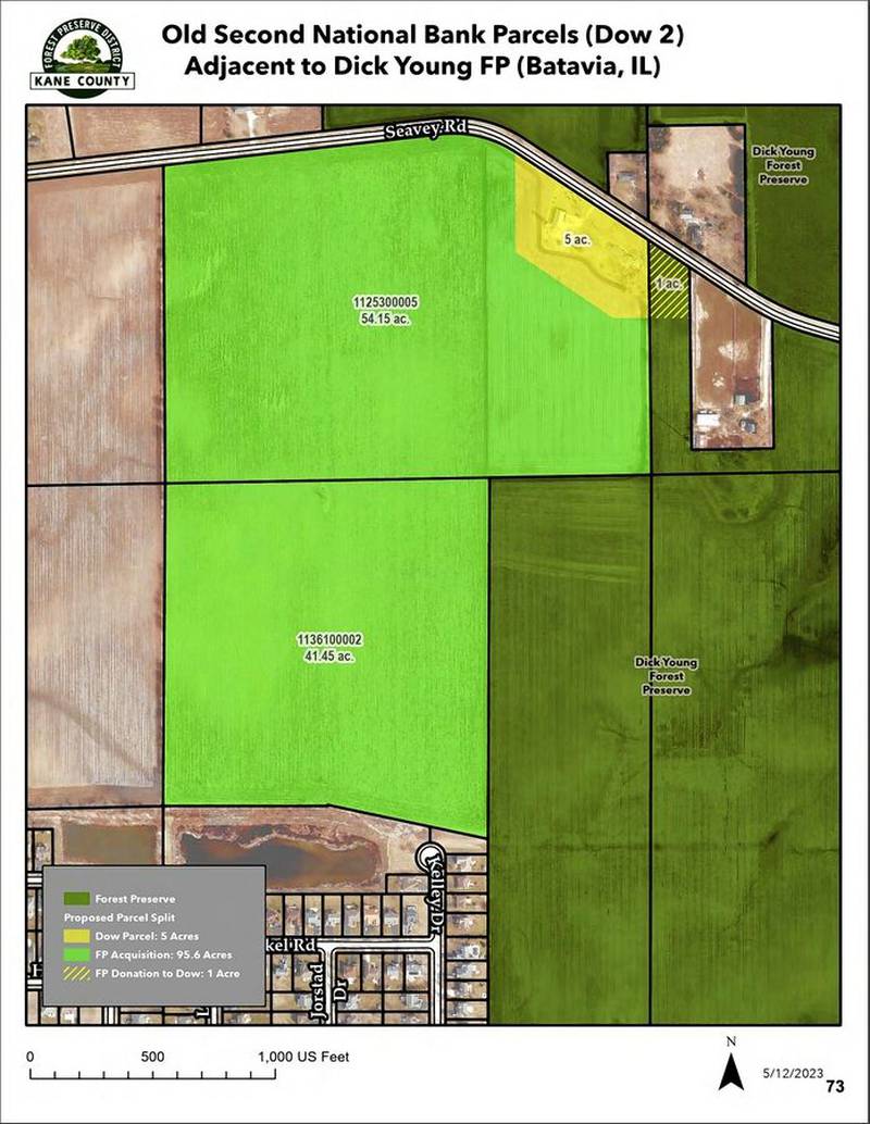 Forest preserve commissioners in Kane County spent $1.3 million to purchase land off Seavey Road in the southwest portion of Batavia.
