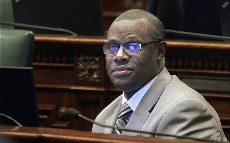 State lawmakers expelled Derrick Smith from the House after he was charged with bribery in 2012. He was reelected to his seat that year but was expelled again upon his conviction in federal court in 2014.