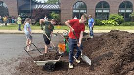 Landscaping effort at Morrison’s Odell Public Library a success