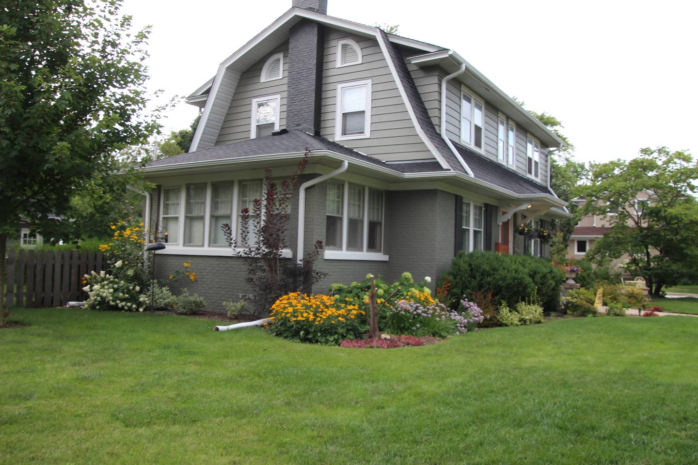 Various homes around the St. Charles area feature beautiful garden spaces for garden walk participants to admire.