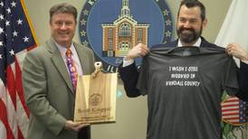 Kendall County Board honors departing administrator; names interim