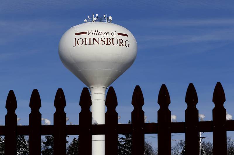 The village of Johnsburg hoped to build another water tower to serve a proposed development near city hall, as well as its downtown area. Those plans are on hold, as developer Redwood Homes has paused on its Johnsburg project.