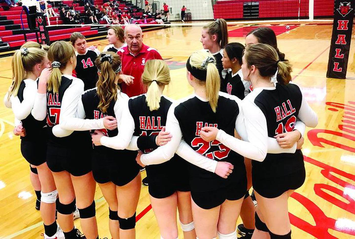 Former Hall and PC coach Demi Salazar has taken over as head coach at Mendota this fall. This mark Salazar’s 50th season coaching volleyball, including high school and club teams.